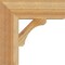 Ekena Millwork Legacy Block Rough Sawn Bracket, Western Red Cedar, 4"W x 14"D x 14"H BKT04X14X14LEC05RWR - alternate 4